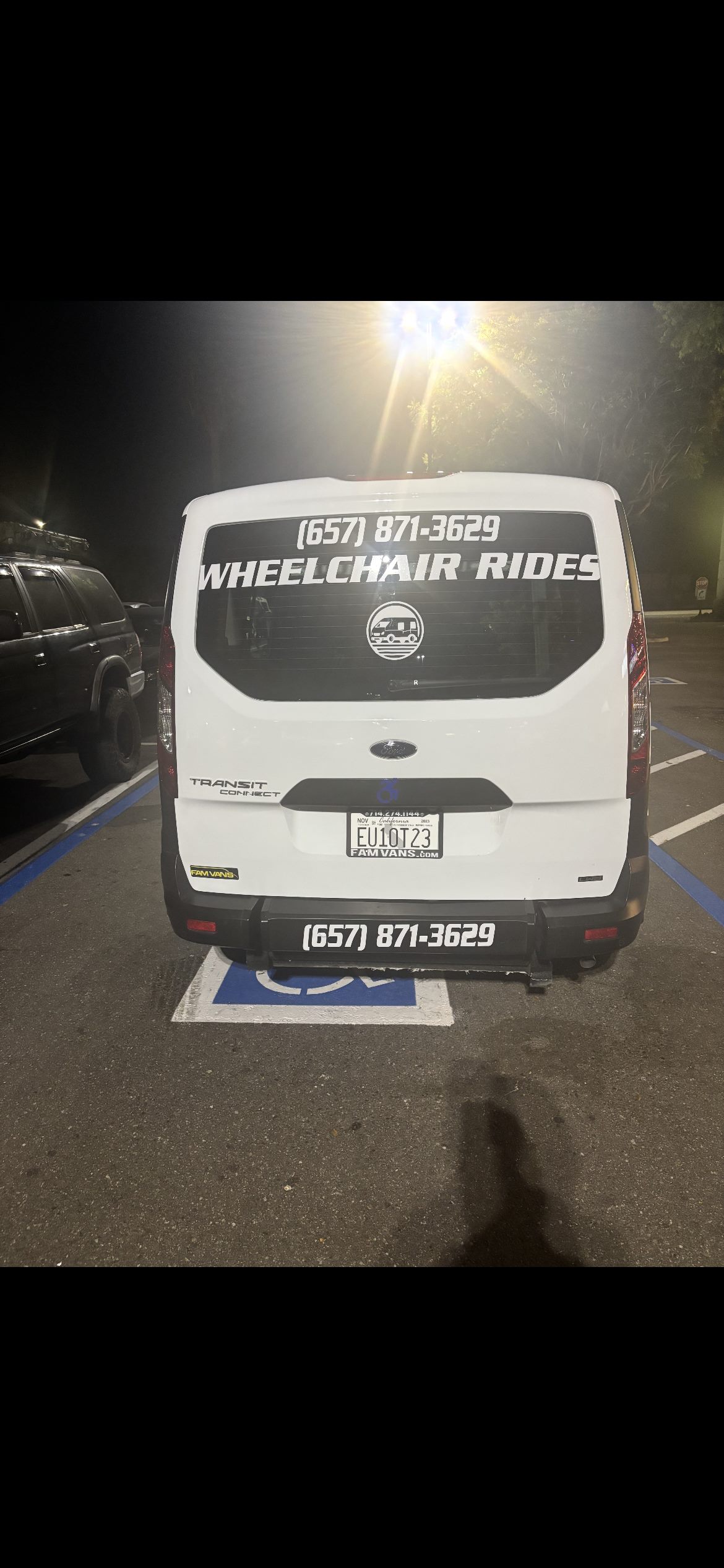 Joyride Mobility Transport vehicle rear
